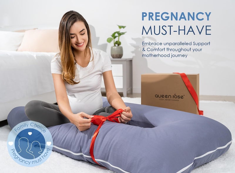 QUEEN ROSE U Shaped Pregnancy Pillow - Image 5